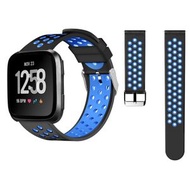全城熱賣 - Fitbit Versa簡單時尚硅膠錶帶(藍色)