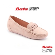 Bata บาจา Comfit รองเท้าแบบสวมเพื่อสุขภาพ รองเท้าลำลอง รองเท้าส้นแบน สำหรับผู้หญิง สีเหลือง รหัส 6518717 สีเขียว รหัส 6517717 สีชมพู รหัส 6515717