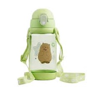 MINISO We Bare Bears 520ml Plastic Straw Water Bottle LD1900