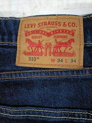 Levis，510型，窄管褲
