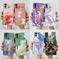 For Itel A33 Plus Case a33plus ITELA33plus Lovely Printed Pattern Phone Casing Back Cover Silicone C