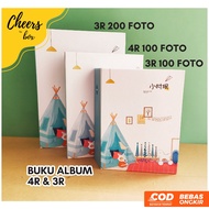 Special 4R AND 3R ALBUM BOOK CONTENTS 1 AND 2 PHOTOS PHOTO ALBUM CONTENTS 1 AND 2 PCS LARGE PHOTO AL