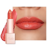 Oulac Moisturizing Coral Lipstick for Women Tinted Lip Balm Infused with Sodium Hyaluronate Acid, Li