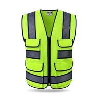 Reflective Vest Construction Site Fluorescent Vest Clothes Sanitation Patrol Collective Safety Prote