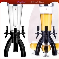 MagiDeal 3 L Beer Dispenser Drinks Beer Kegerator Drinks Dispenser for Events Gatherings