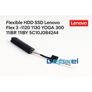 LENOVO Flexible HDD SSD Flex Cable FlexLenovo 3 -1120 1130 Yoga 300 11IBR 11IBY 5C10J08424 SATA Conn