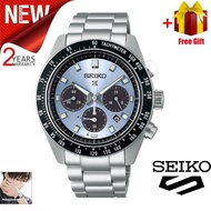 【Spot goods】2-year warranty Japan 100% Original seiko watch ice blue panda Prospex SBDL109 Jam Tanga