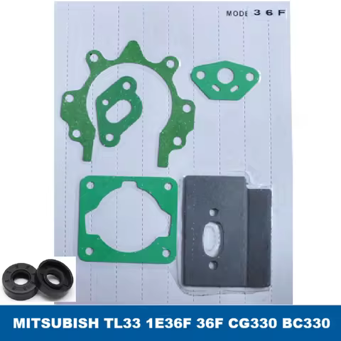 Complete Full Gasket Oil Seal Set for MITSUBISH TL33 1E36F 36F 1E36F-2 CG330 BC330 1E36F-2GN Mccullo