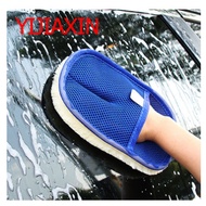 DK / Car Wash Glove Coral Mitt Soft Anti-scratch for Car Wash Multifunction Thick Cleaning Glove Car Detailing Brush Car