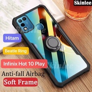 Case Infinix Hot 10 Play Clear Beatle Cover Casing Handphone Soft Case
