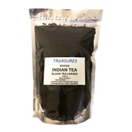 Treasures Spiced Indian Tea - Black Leaves W/7 Spices - 100%Pure From India(1kg)W/Spoon&Instruction