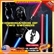 Sword Star wars Lightsaber Props Laser Sword Kids Toys Sword LED Light Connectable Lightsaber sword 