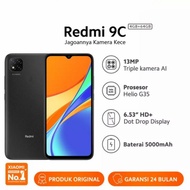 Redmi 9c ram 4/64 GB garansi resmi