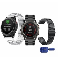 STAINLESS STEEL METAL STRAP FOR GARMIN FENIX 8 47MM - FENIX 8 51MM - CHAIN WATCH STRAP MODEL WITH CO