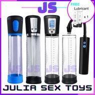 Julia's [IMPORTED] Automatic Vacuum Penis Pump Electric LCD Enlarger USB Rechargeable Male Exercise