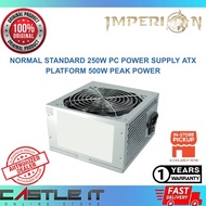 Imperion Normal Standard 250W PC Power Supply ATX Platform 500W Peak Power