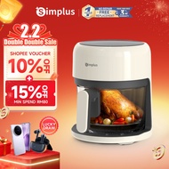 Simplus 13 in 1 Air Fryer | 4.5L Ideal Capacity | 1200W Power l LCD Touchscreen l 10 Preset Menus | 
