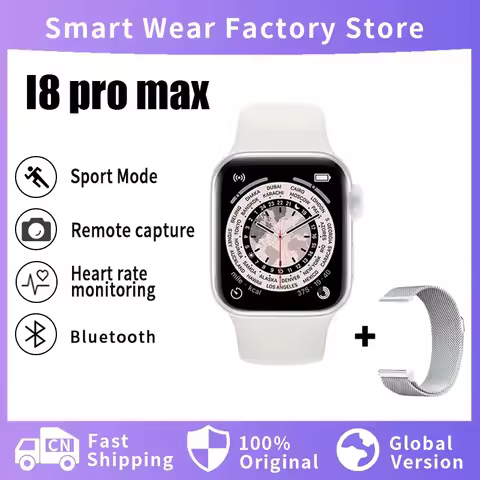 Smart Watch I8 Pro Max Sport Fitness Tracker Custom Dial Smartwatch Men Women Gift For Apple Android