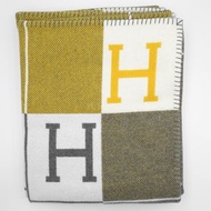 實體店 Hermes Avalon III throw blanket Soleil/Gris 毛毯