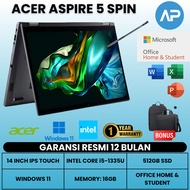 Laptop Acer Aspire 5 Spin Core i5 - 16GB - 512GB SSD - 14" Touch - Win