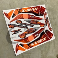 CJ Ebike x-Men Warrior Wolf sticker sticker xman insky