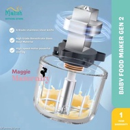 【Ready Stock】Malish Replacement Blade / Jar of Baby food processor
