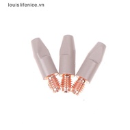 LNVN 5PCS 24KD New Coating Protection Nozzle 0.8/1.0/1.2mm MIG Torch Contact Nozzle Of 24KD MIG MAG 