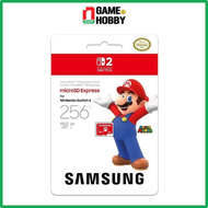 THẺ NHỚ MICROSD EXPRESS 256GB TƯƠNG THÍCH VỚI NINTENDO SWITCH 2 CHÍNH HÃNG SAMSUNG