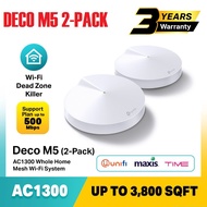 MESH WIFI DECO M4 / M5 AC1200 MESH WiFi Router Whole Home Wi-Fi System Wireless Range Extender. DECO