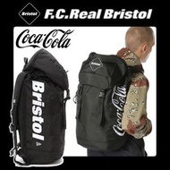 F.C.Real Bristol (F.C.R.B.) × NEW ERA × Coca-Cola backpack Rucksack黑色背包 背囊 35 L