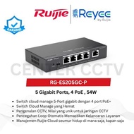 RG-ES205GC-P Ruijie, 5-Port Gigabit Smart Cloud Mananged PoE Switch