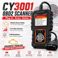 CY3001 Professional OBD2 Scanner Check Engine Light Code Reader Fault Diagnostic Tool