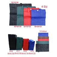 Eco Bag Guni Bag Besar Berzip Foldable Recycle Bag