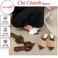 Women's Flats Pointed Toe 5cm High with Smooth Feather Straps 5p High Heels Born to Flaunt Feet G361