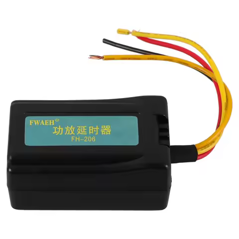 12v Digital Delay Relay Timer Audio Speaker Controller Electric Timer Relay Module Automotive Sound