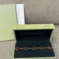 VCA紅色五花手鍊