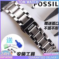 Fossil watch strap stainless steel strap solid stainless steel 22 24mm