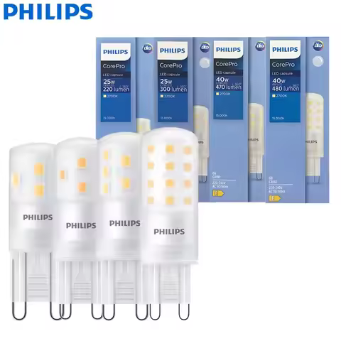 Philips 4pcs 1.9W 2.7W 3.7W 4W G9 LED Beads Energy-Saving Light Source 220V Household Replacement Ha