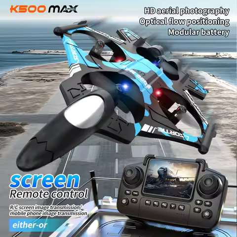 K500MAX Drone Fighter Jet 4k HD Professional Drone Camera WIFI Fpv Aircraft Quadcopte Aerial Photogr