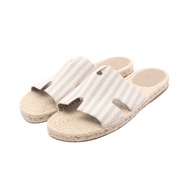 รองเท้าแตะ Hermes รุ่น Antigua Stripe Canvas สำหรับผู้ชาย (มือสอง)
