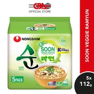 NONGSHIM Soon Veggie Noodle (5 x 112g)