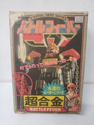 ＜不議價＞ Bandai Sentai Battle Fever 萬國戰隊 戰鬥狂熱 機械人 Chogokin 超合金 ST DX 復刻 版 (左架1)