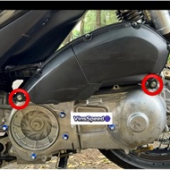 Aerox Nmax Titanium GR5 Filter Mounting Bolts, 2 bolts