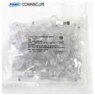 Penyambung RJ45 Berperisai AMP Cat5e Compant 6-569530-3 Penyambung Kabel Rangkaian Terminal Rangkaia