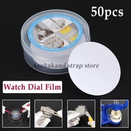 50PCS 50mm Plastic Watch Dial Protecting Watch Dial and Hand Remover Case Back Pad Protector For Wat