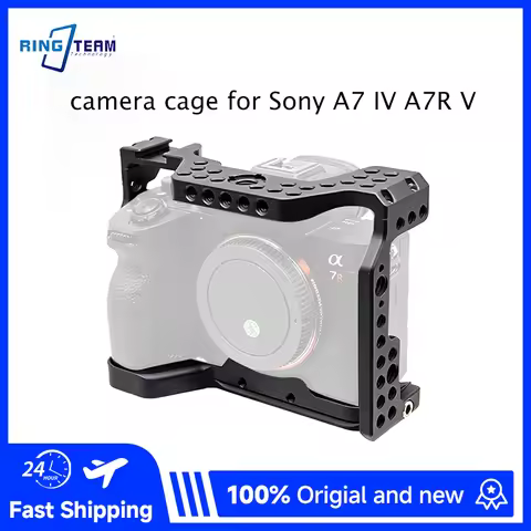 Camera Cage for Sony A7 IV A7R V A7M4 A7R5 A7IV A7RV Full Wraparound Multi-Interface Expansion Direc