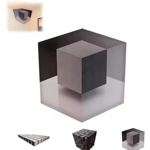 New 3D Impossible Wall Art That Reshapes Reality Irregular Illusion Optical Illusion Corner Wall Dec