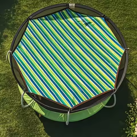 6/8/10/12/14FT Trampoline Sunshade Tent Cover Trampoline insulation net Shade Cover Protection Cover