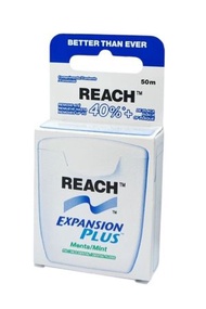 REACH 薄荷膨漲牙線 50m(2078) 1件 [換購品]