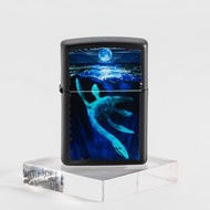 【ZIPPO官方旗艦店】尼斯湖水怪(黑色夜光)防風打火機 49697